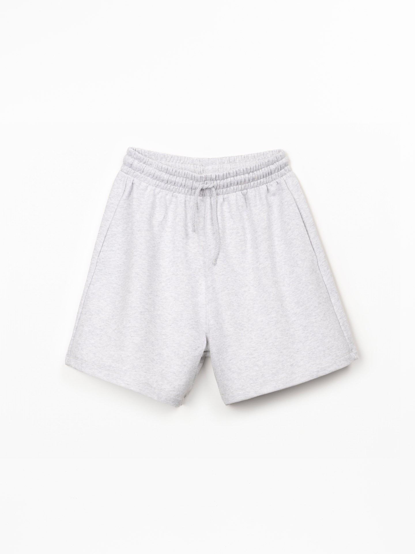 Shorts en maille avec cordon