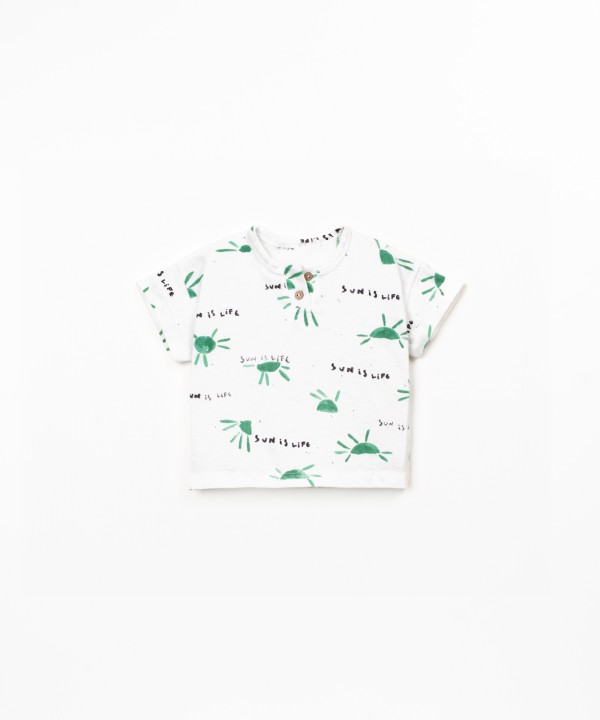 T-shirt anti-UV avec imprim?