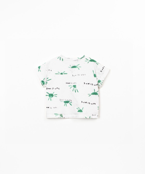 T-shirt anti-UV avec imprim?