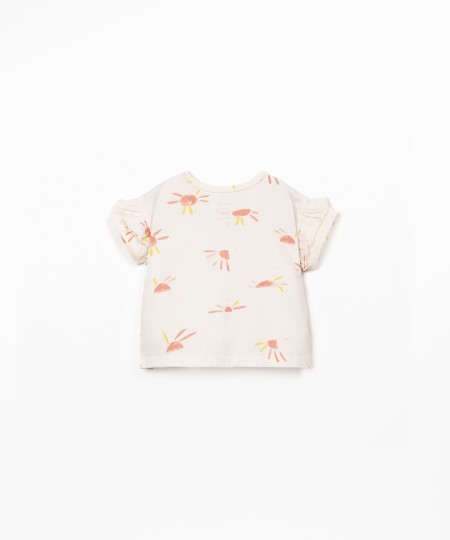 Camiseta anti-UV en mezcla de fibras recicladas y fibras naturales