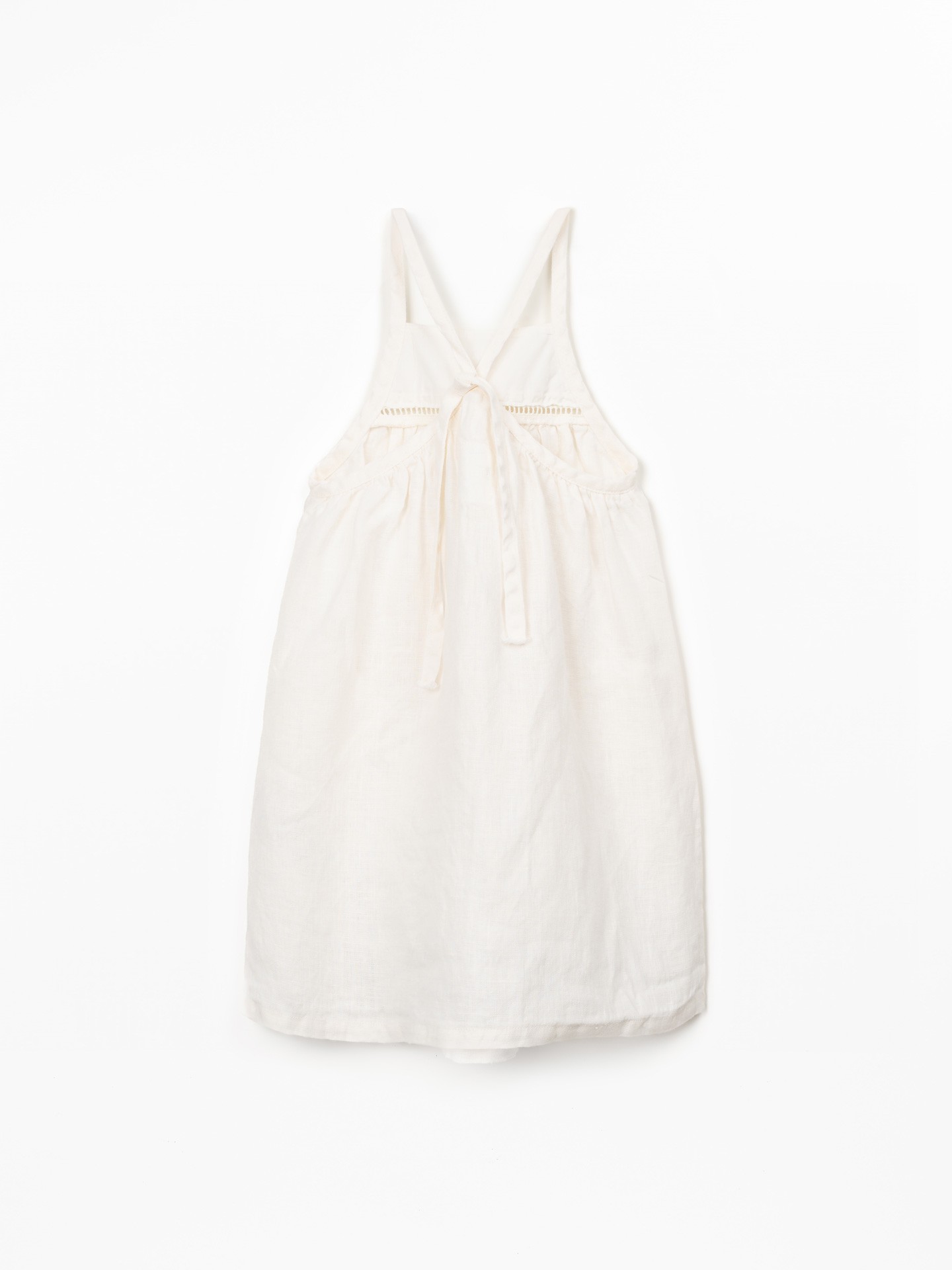 Robe en tissu de lin