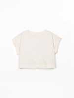 T-shirt en m�lange de coton biologique et coton recycl�