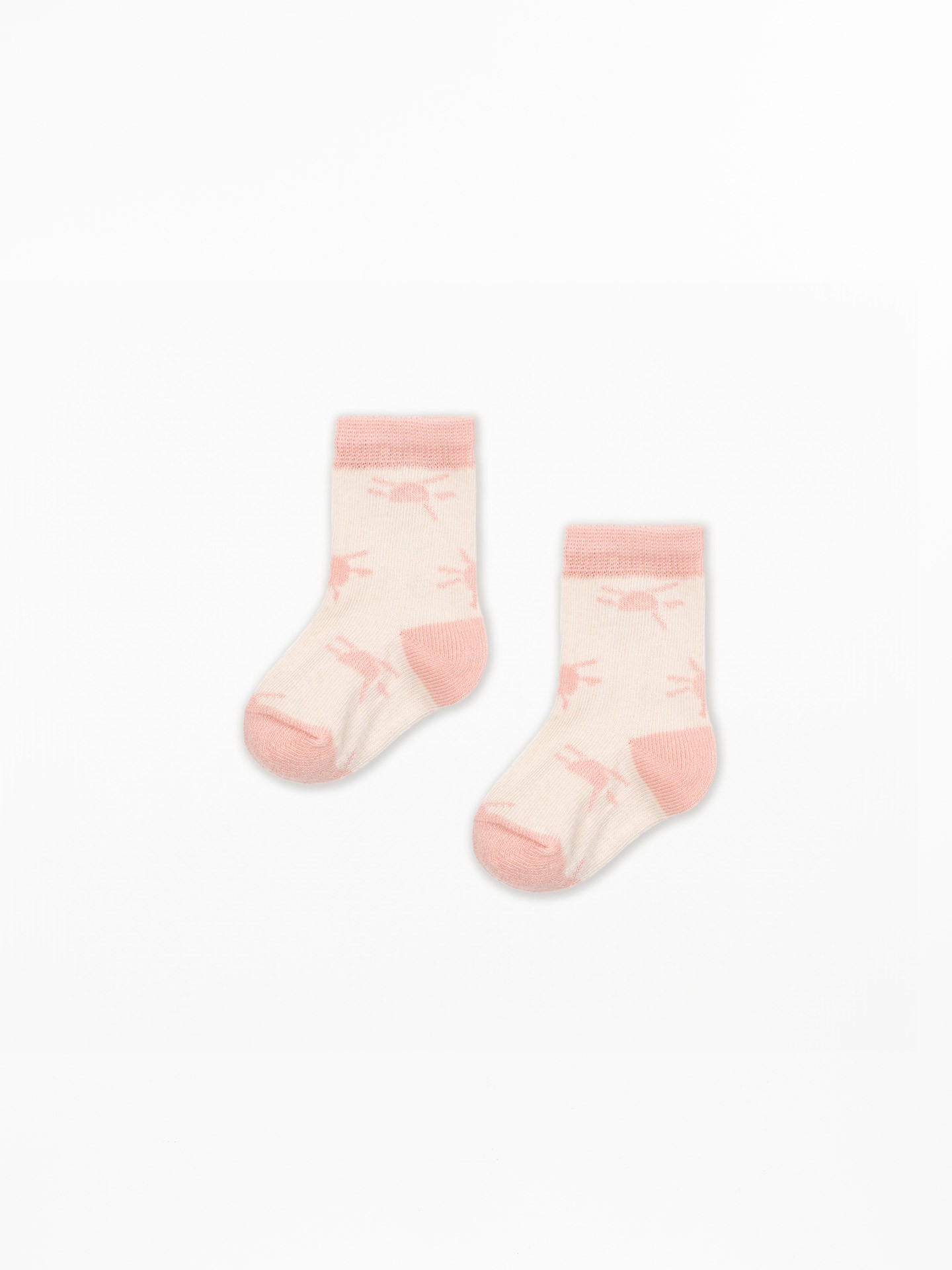 Chaussettes en coton biologique avec imprim� soleil