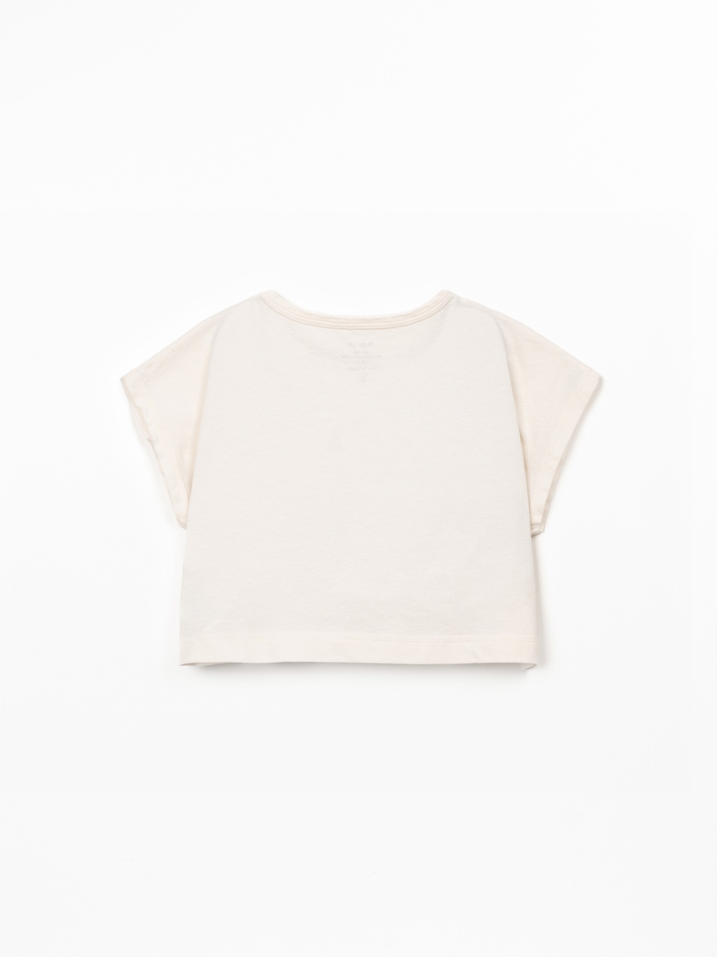 T-shirt en mélange de coton biologique et coton recyclé