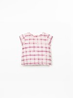 Blouse � imprim� � carreaux