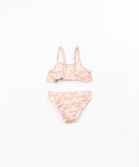 Bikini imprimé en coton biologique