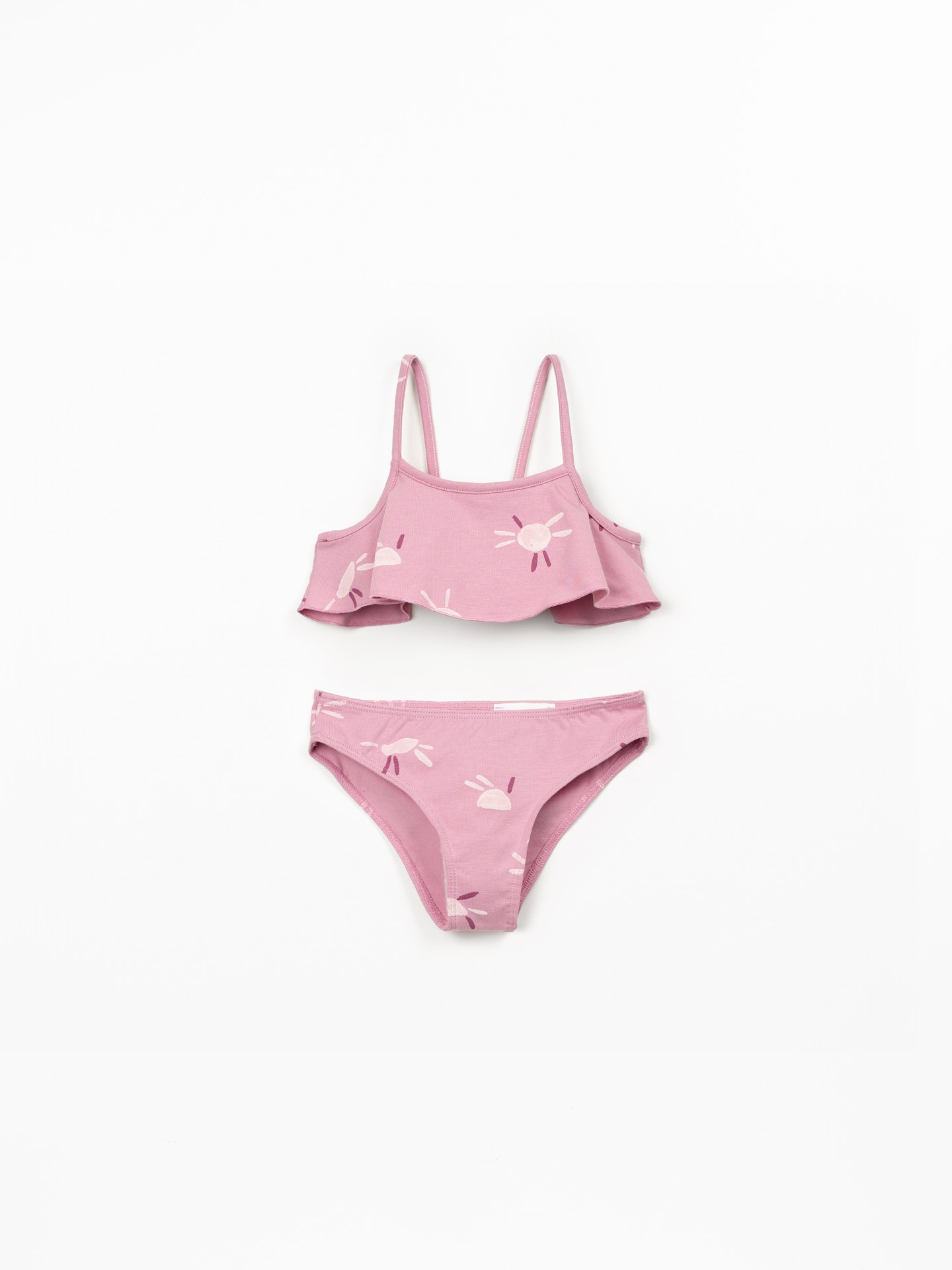 Bikini imprimé en coton biologique