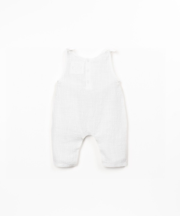 Macac�o de tecido em algod�o org�nico