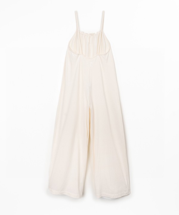 Combinaison en maille en coton biologique et recycl?