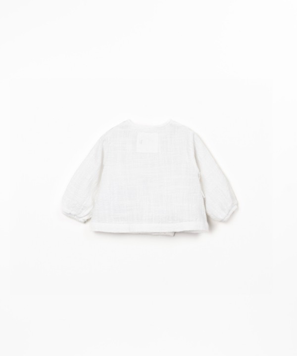 Blouse en tissu de coton biologique