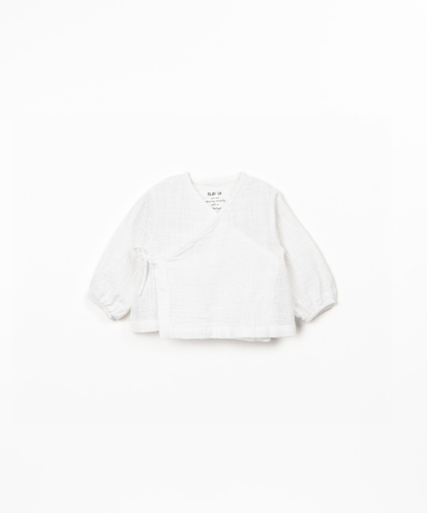 Blouse en tissu de coton biologique