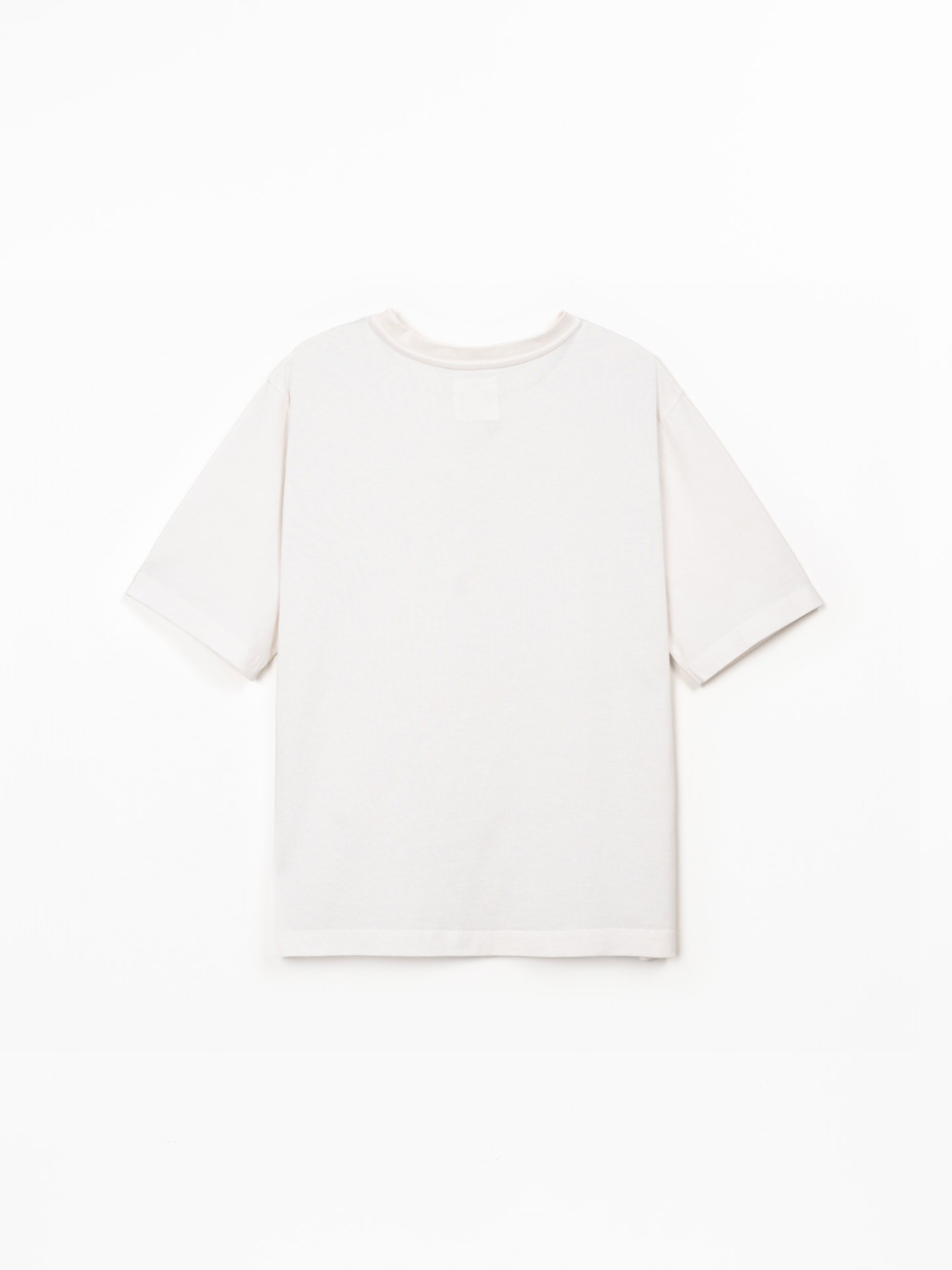 T-shirt en mélange de coton biologique et recyclé