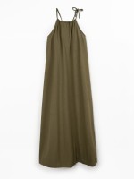 Vestido largo con tirantes