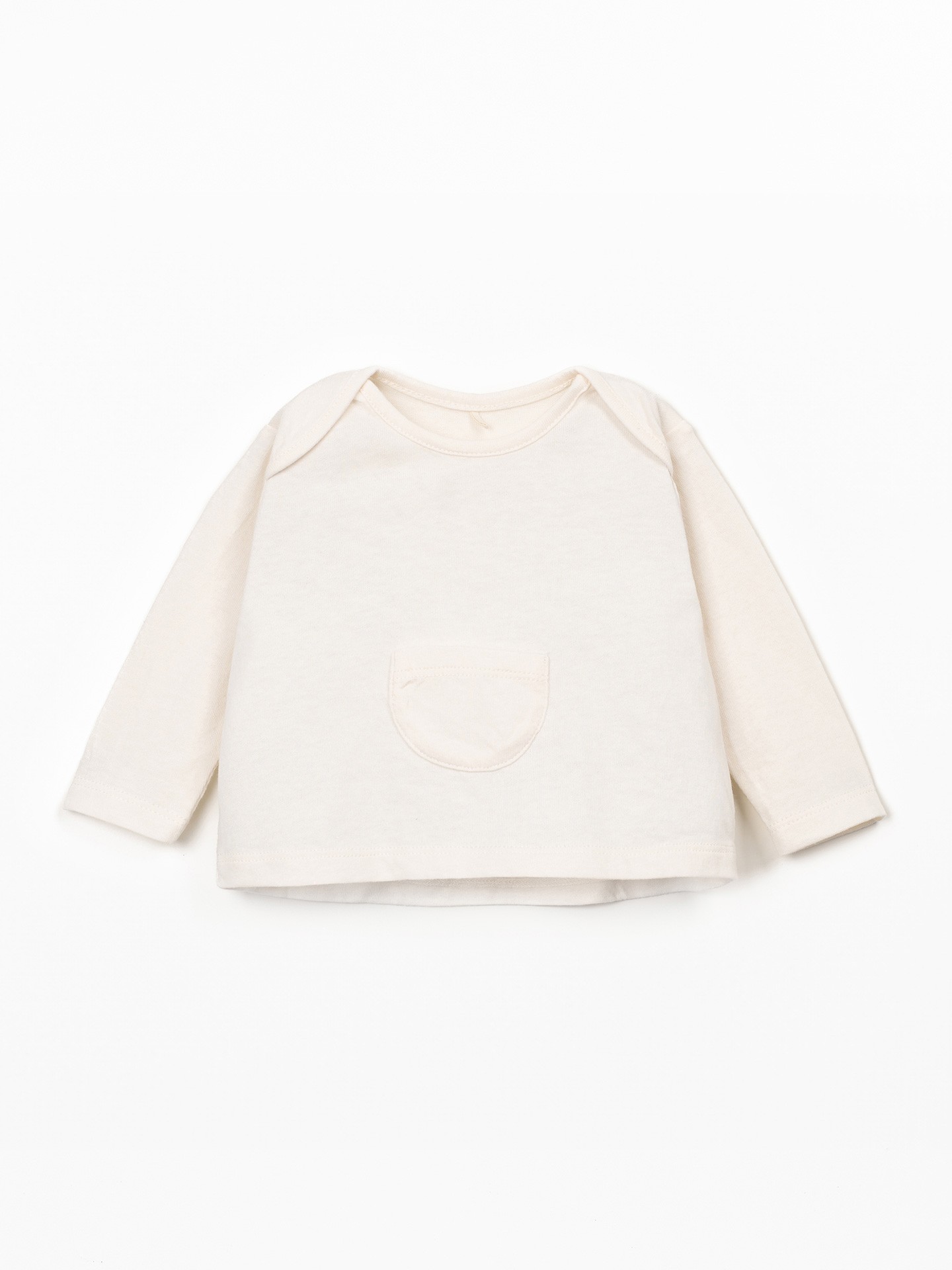 Camisola de malha em algodão orgânico e reciclado