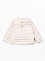 Striped knitted jumper