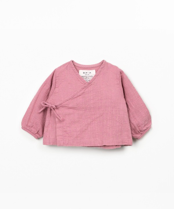 Blusa de tecido em algod�o org�nico