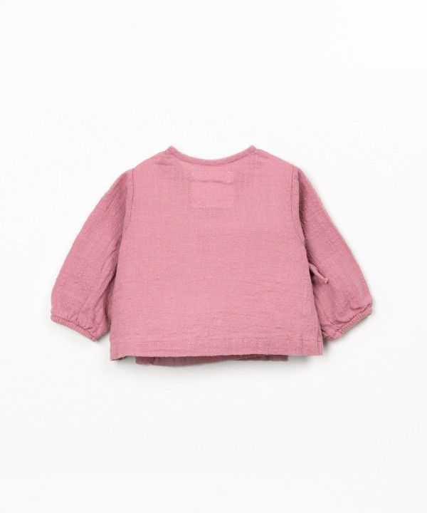 Blusa de tecido em algod�o org�nico