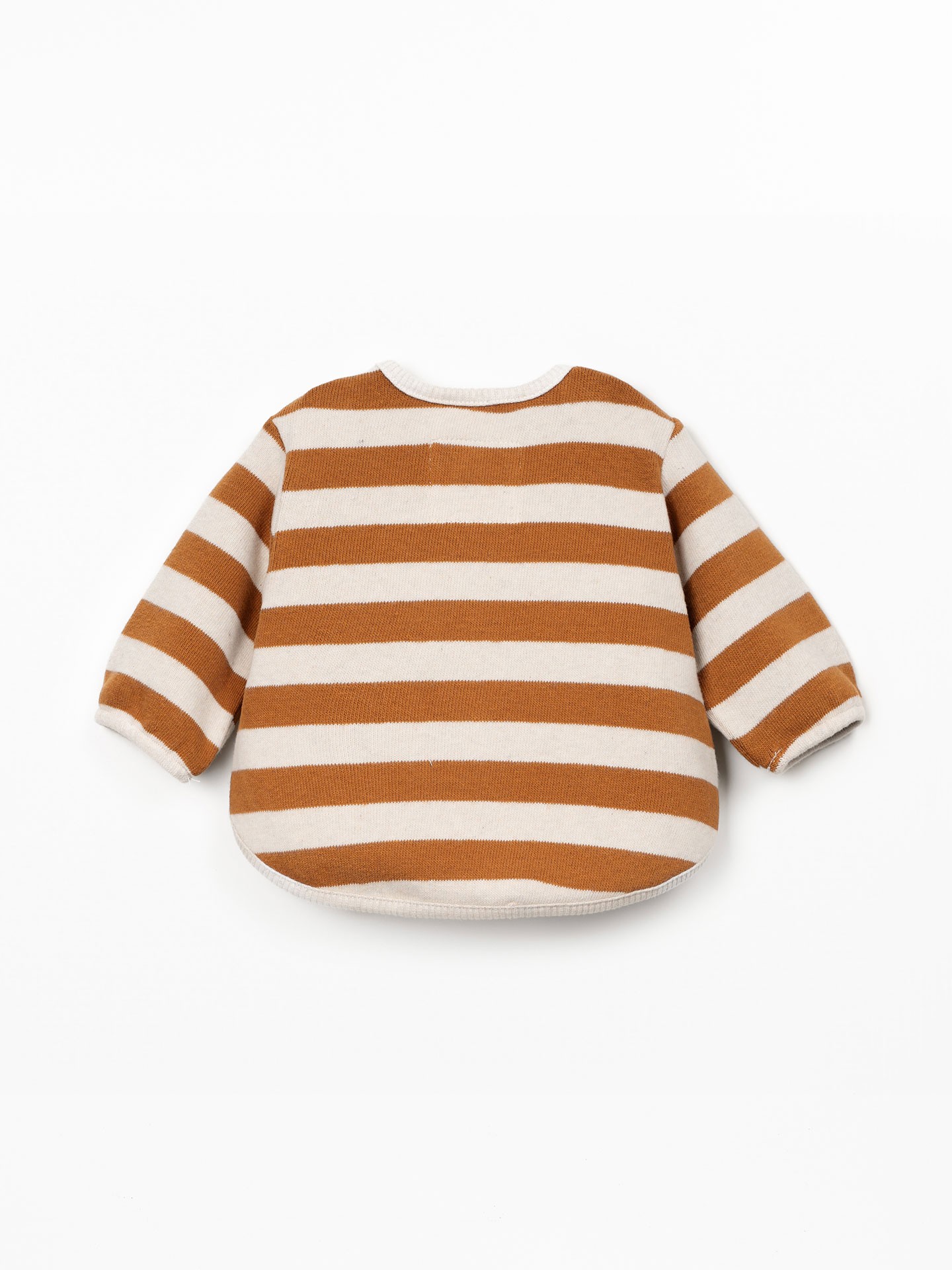 Camisola de malha às riscas