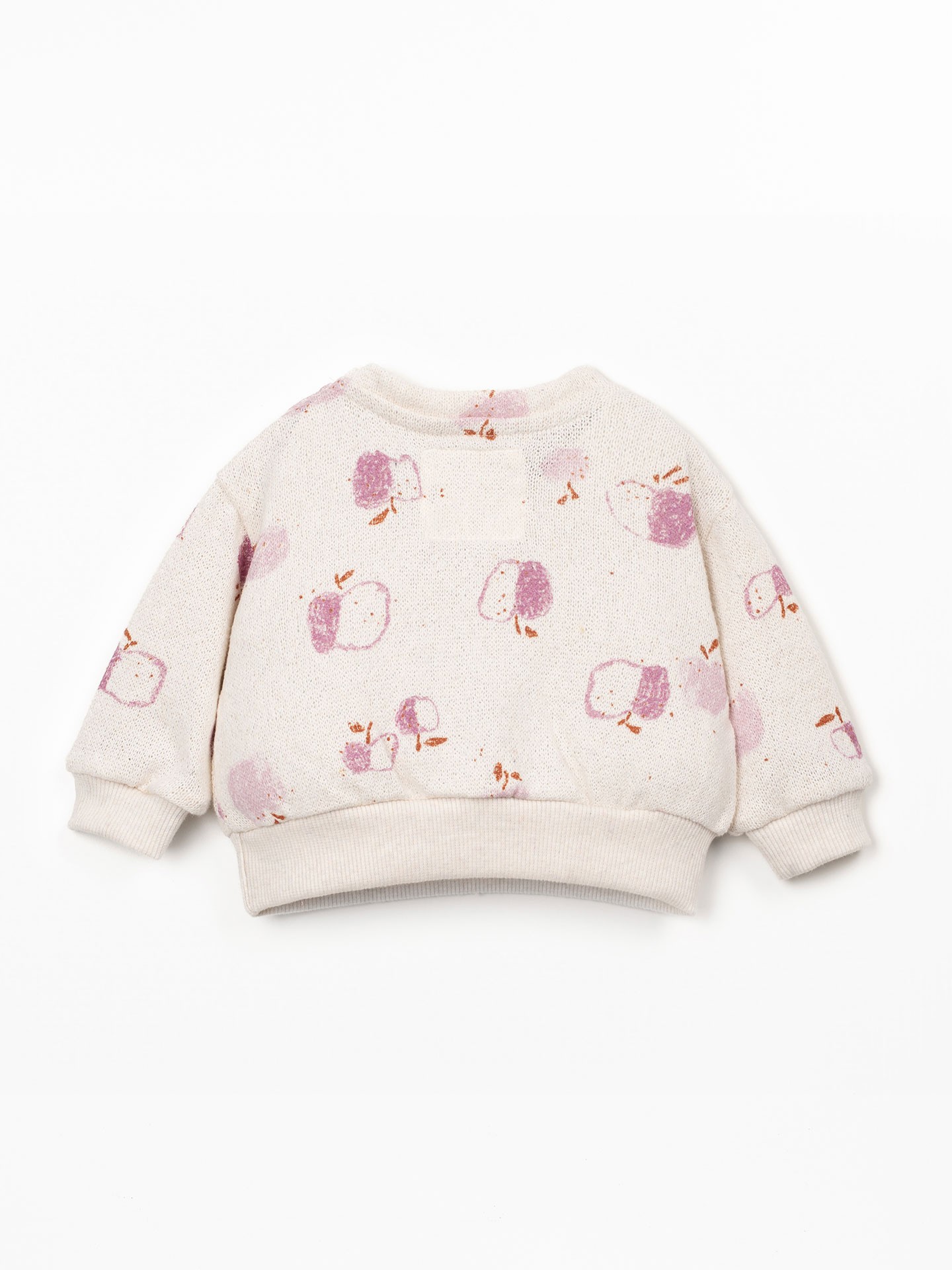 Sweater with apple print