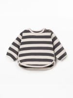 Camisola de malha �s riscas 