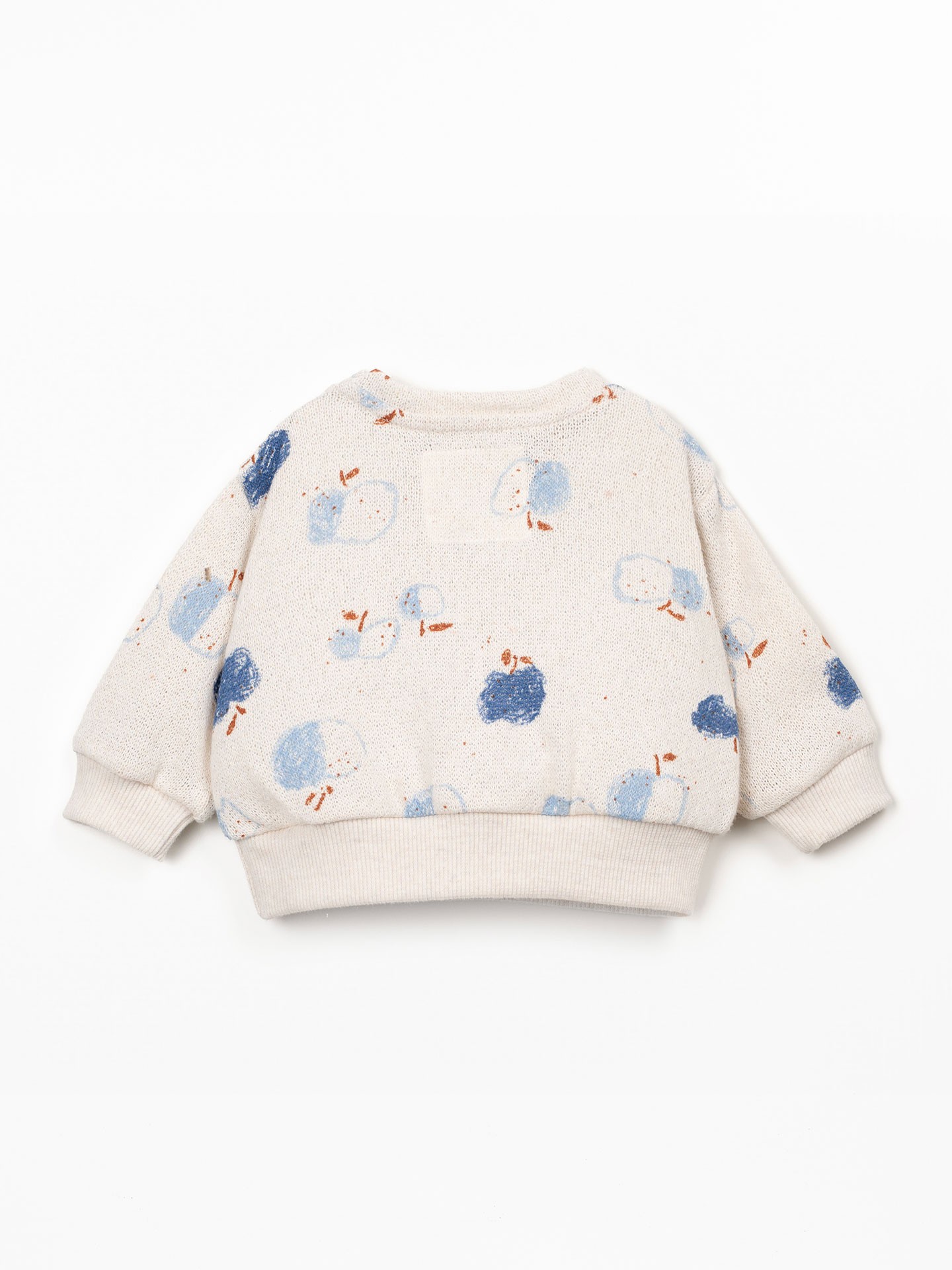 Jumper with apple print