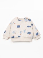 Jumper with apple print