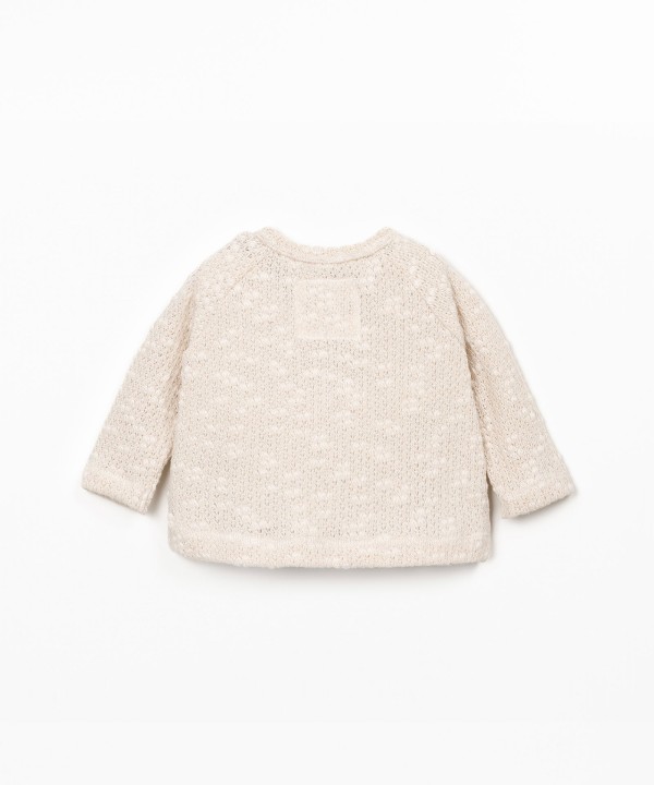 Casaco de malha com fio Re(Play)