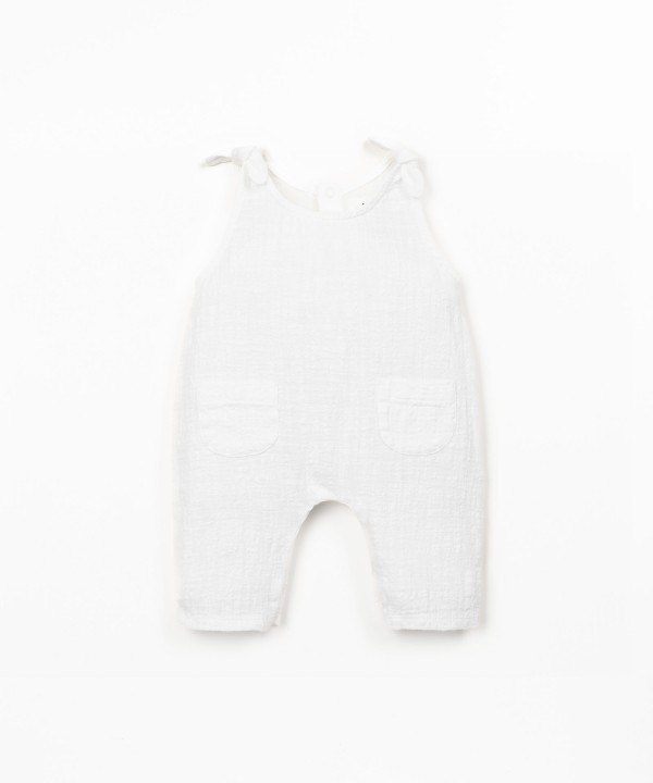 Macac�o de tecido em algod�o org�nico