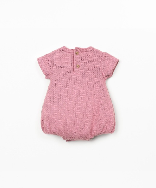 Macac�o com mistura de algod�o e algod�o reciclado