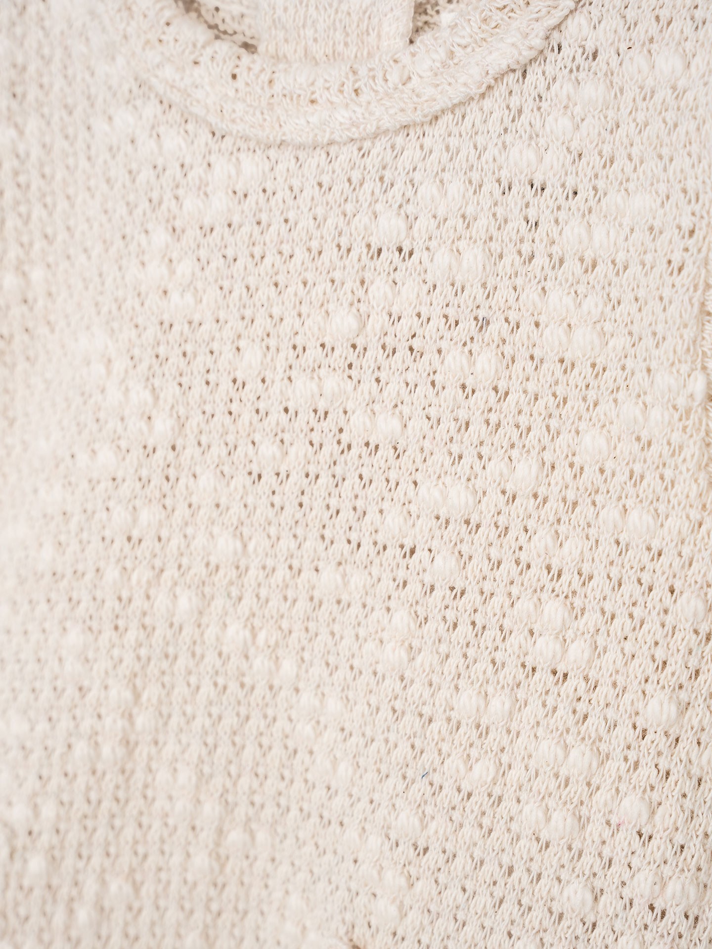 Macacão com mistura de algodão e algodão reciclado