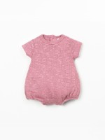 Macac�o com mistura de algod�o e algod�o reciclado