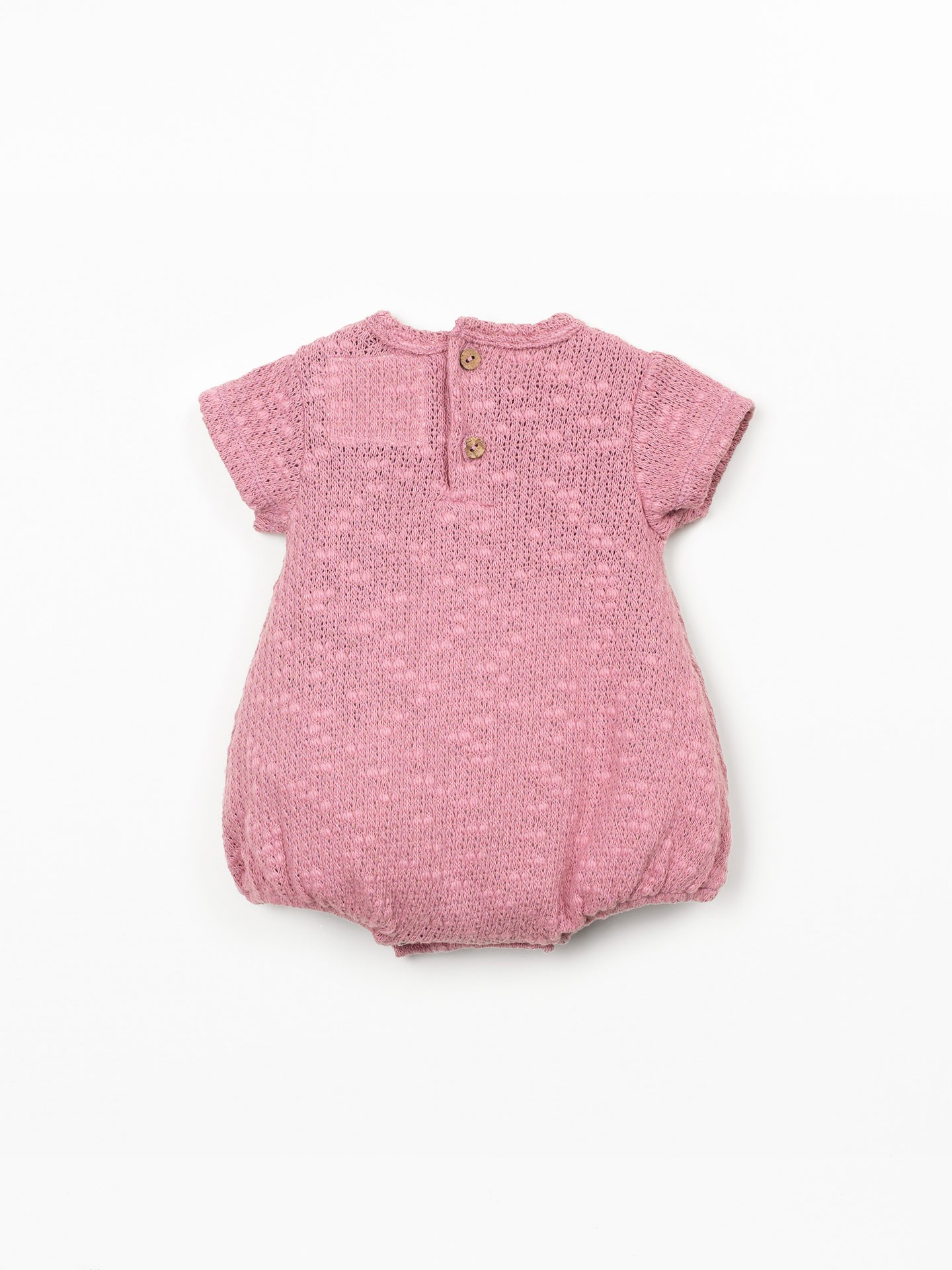 Macacão com mistura de algodão e algodão reciclado