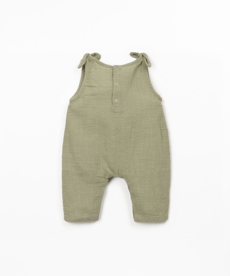 Macacão de tecido em algodão orgânico