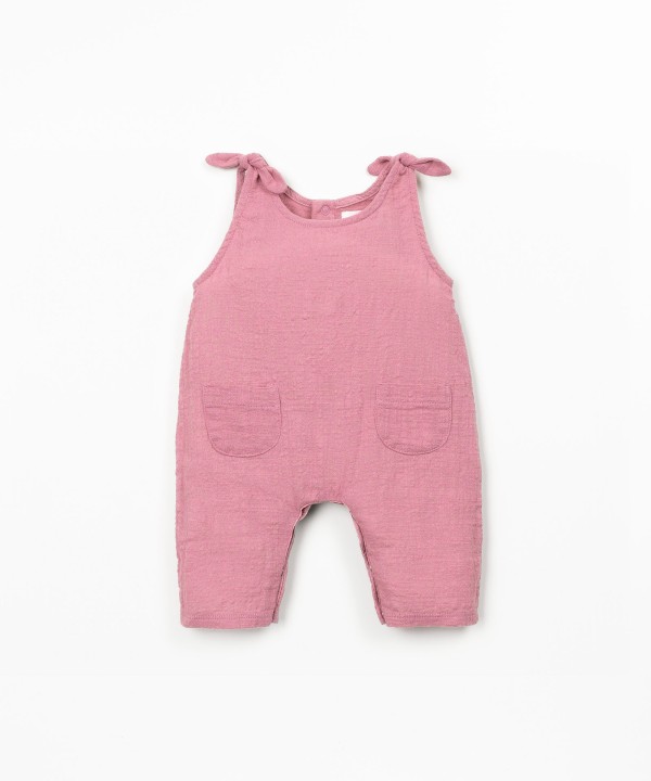Organic cotton fabric jumpsuit