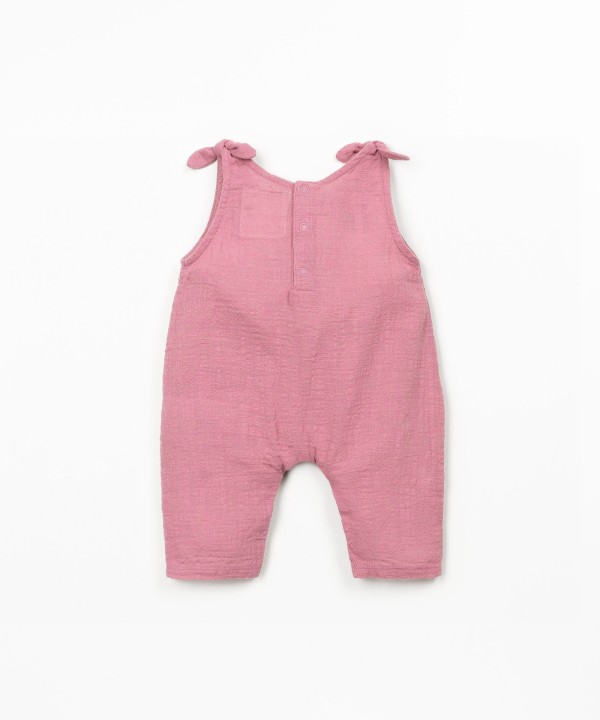 Organic cotton fabric jumpsuit