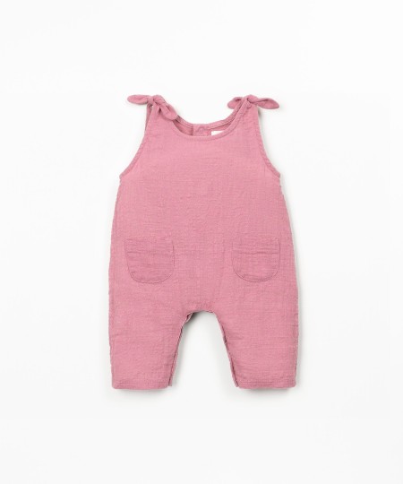 Macacão de tecido em algodão orgânico