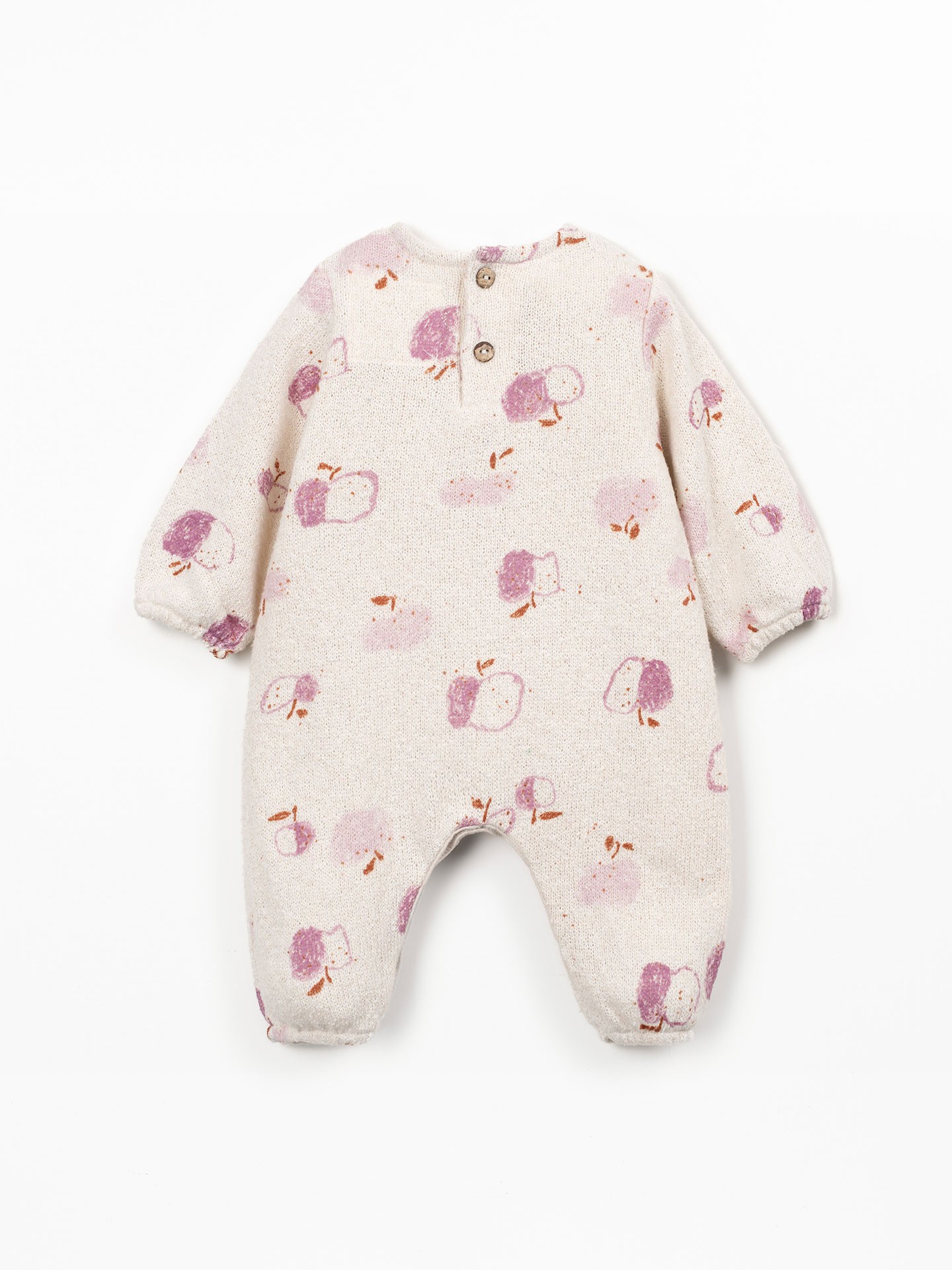 Macacão de malha com estampado