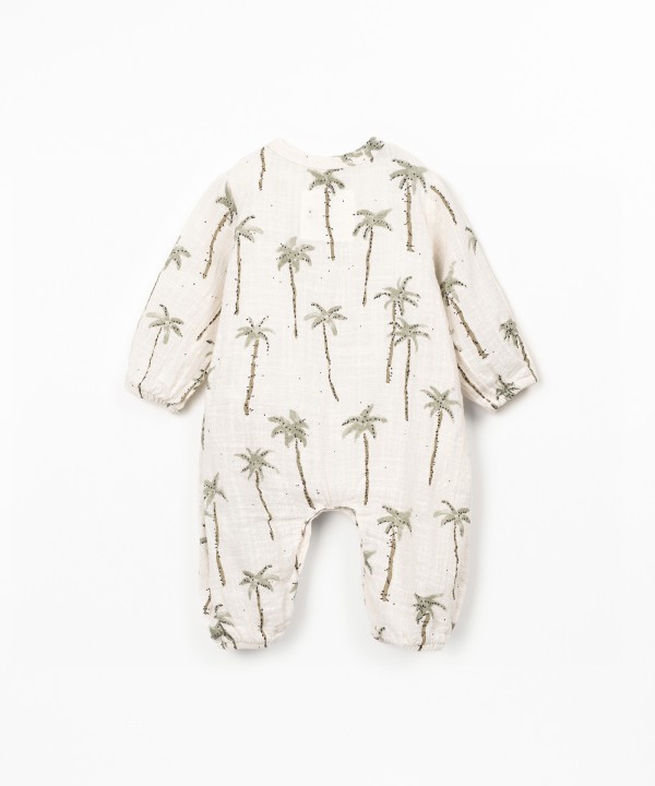 Macacão de tecido em algodão