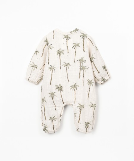 Macacão de tecido em algodão