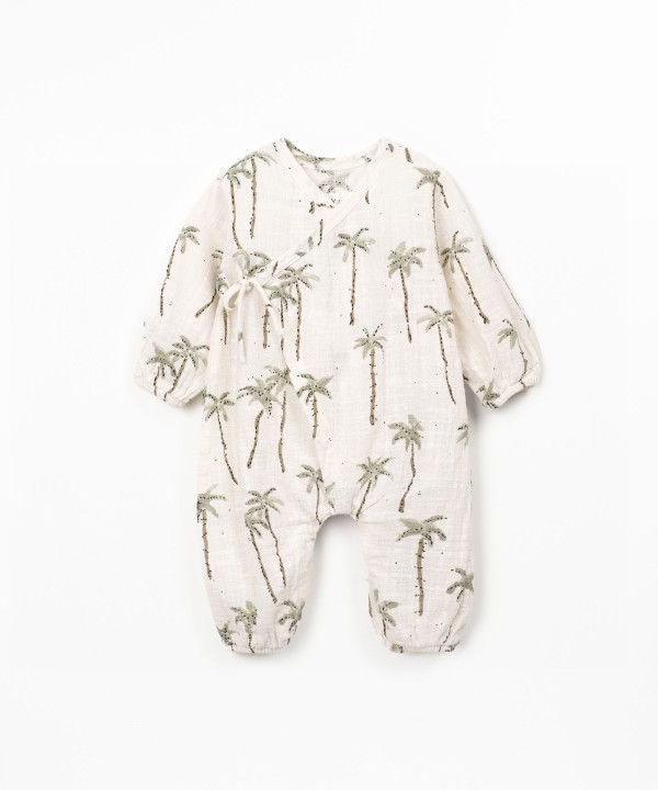 Macacão de tecido em algodão