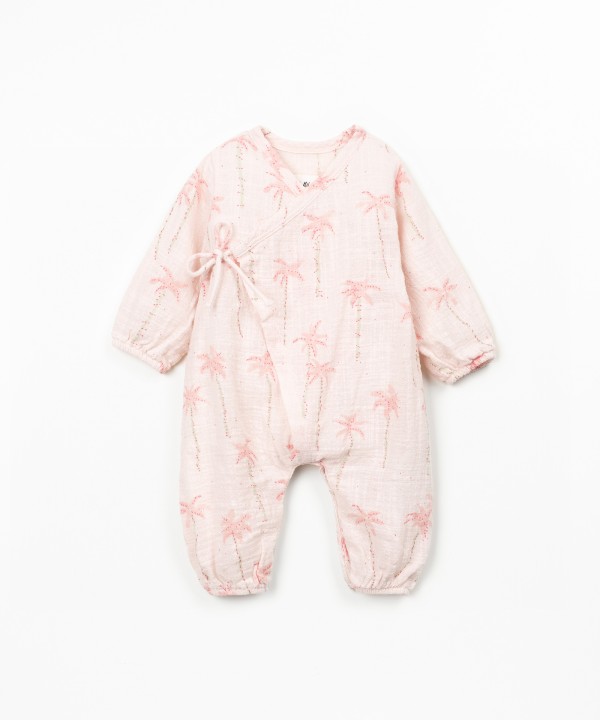 Macacão de tecido em algodão