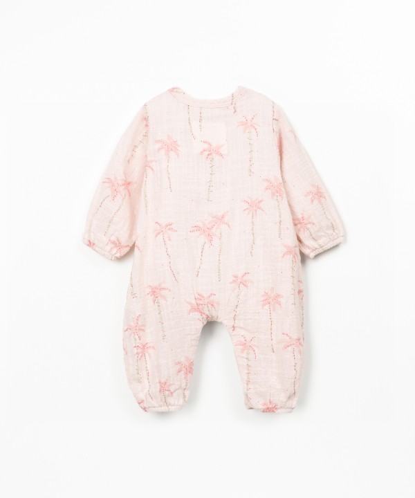 Macacão de tecido em algodão