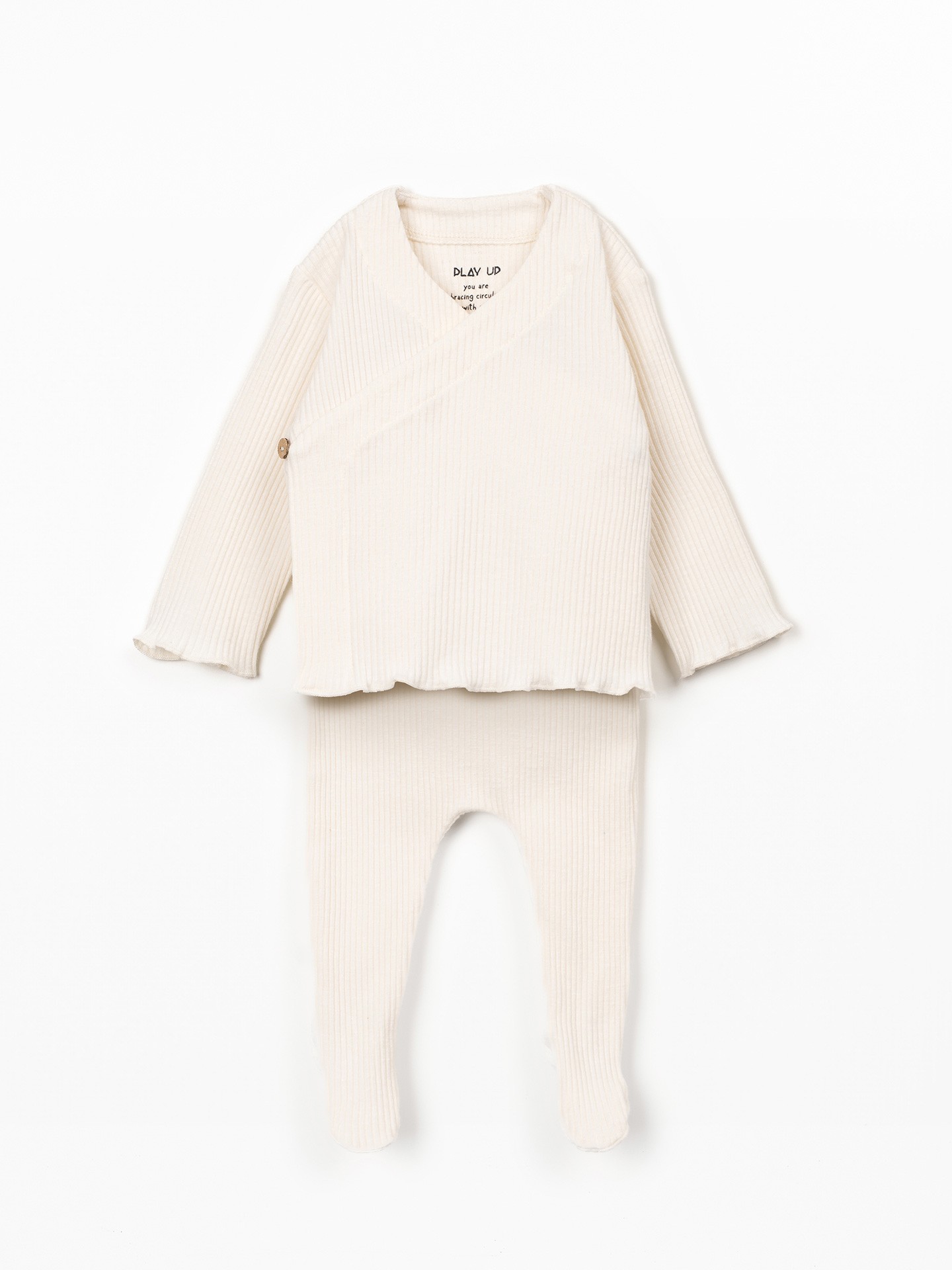 Conjunto de malha em algodão orgânico