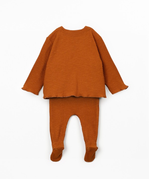 Organic cotton knit set