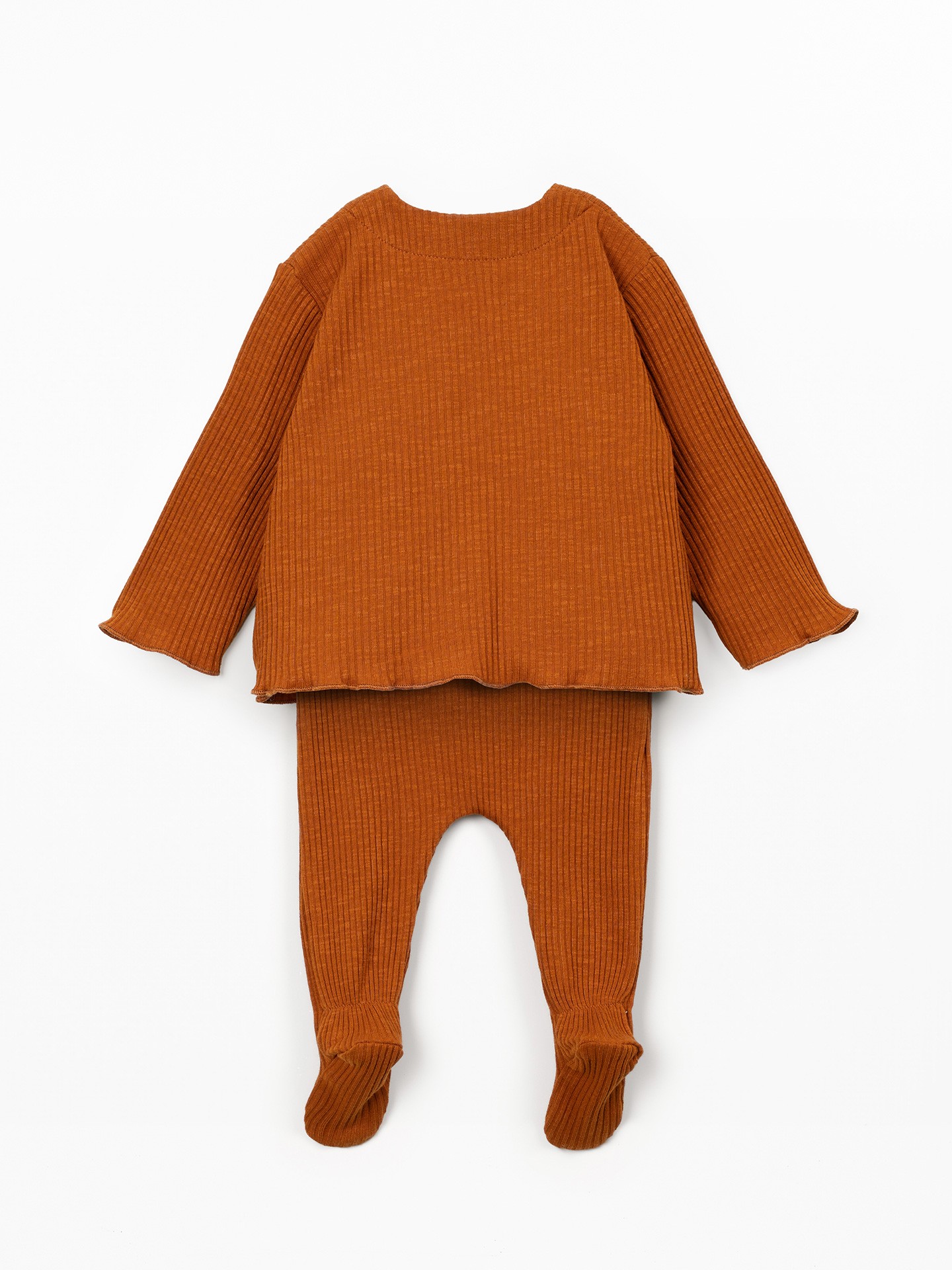 Conjunto de malha em algodão orgânico