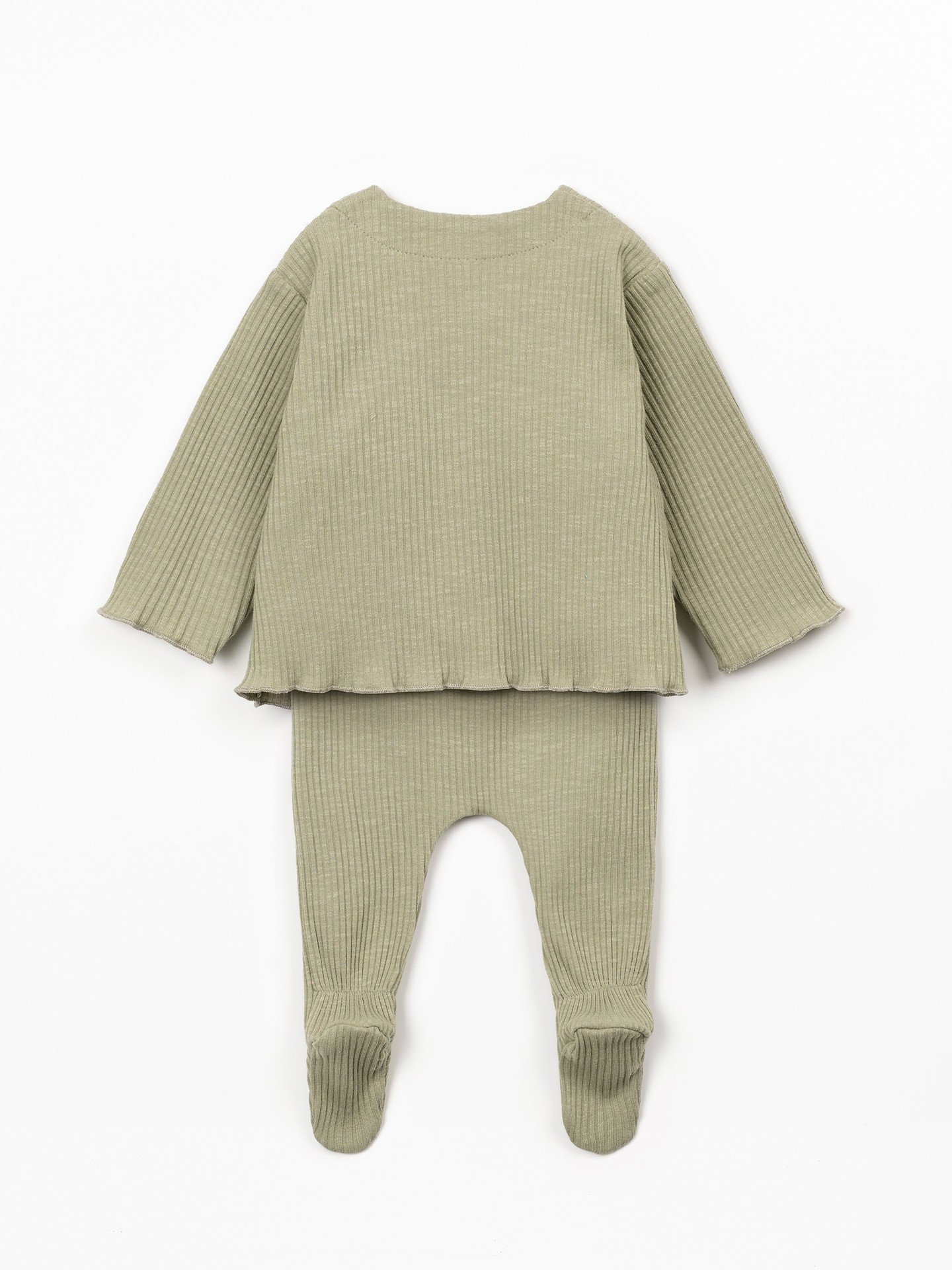 Conjunto de malha em algodão orgânico