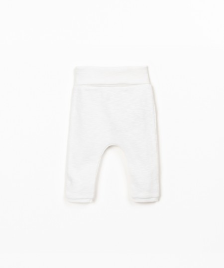 Leggings de malha em algod�o org�nico