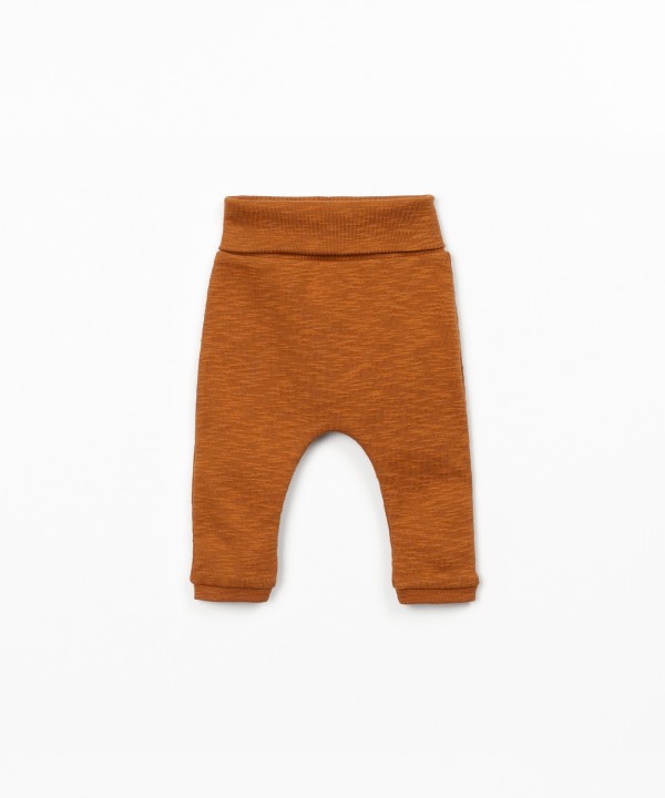 Leggings de malha em algod�o org�nico