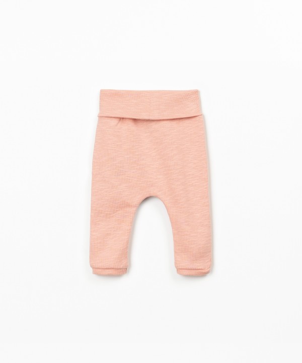 Leggings de malha em algodão orgânico