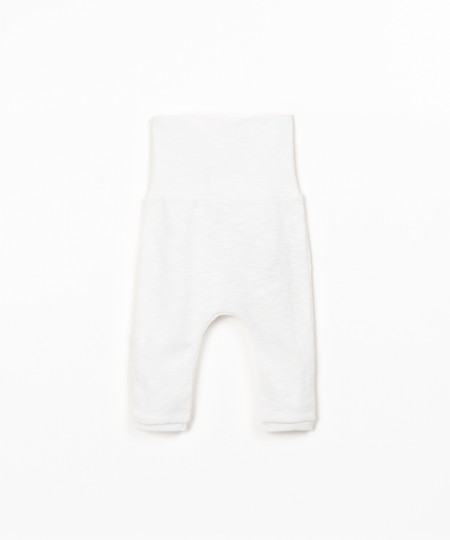 Leggings de malha em algodão orgânico